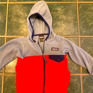 Boys Patagonia Fleece with Hood